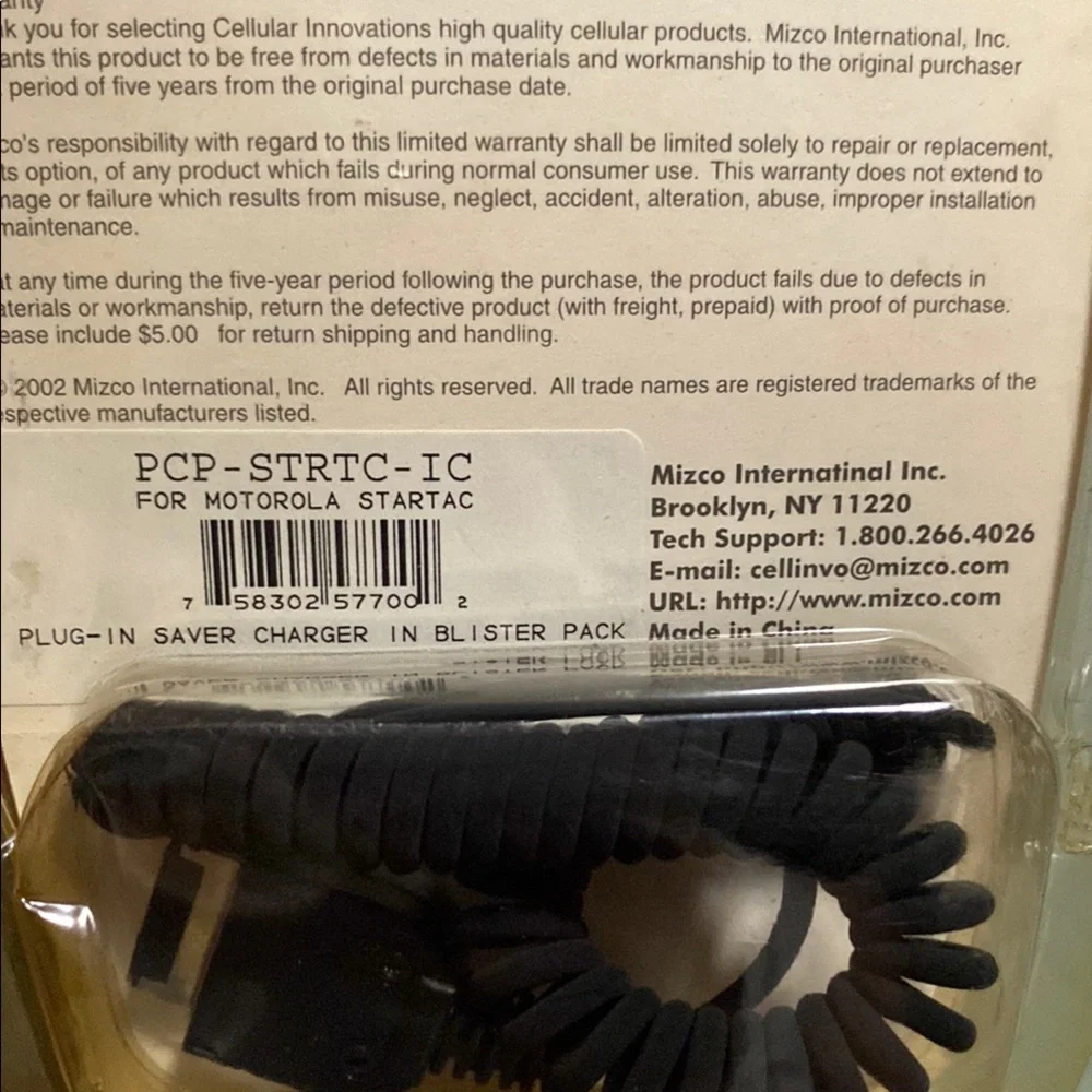 Vintage Motorola Black Wireless Charger for Cell Phones
